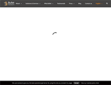 Tablet Screenshot of bulletsolutions.com